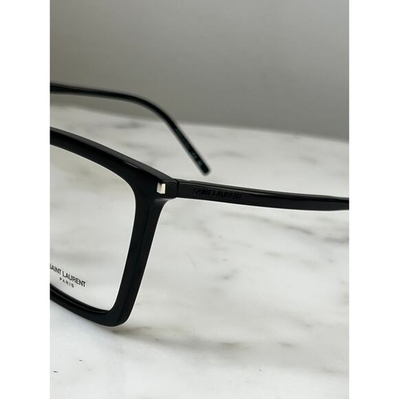 NEW Saint Laurent SL474 Opt Black Square Frames - Picture 8 of 9